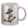 11oz Metallic Silver Mug Thumbnail