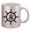 11oz Metallic Silver Mug Thumbnail
