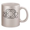 11oz Metallic Silver Mug Thumbnail