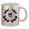 11oz Metallic Silver Mug Thumbnail