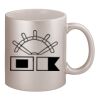 11oz Metallic Silver Mug Thumbnail