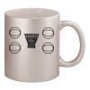 11oz Metallic Silver Mug Thumbnail