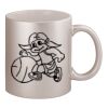 11oz Metallic Silver Mug Thumbnail