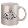 11oz Metallic Silver Mug Thumbnail