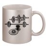 11oz Metallic Silver Mug Thumbnail