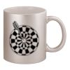 11oz Metallic Silver Mug Thumbnail