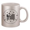 11oz Metallic Silver Mug Thumbnail