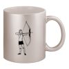 11oz Metallic Silver Mug Thumbnail
