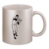 11oz Metallic Silver Mug Thumbnail