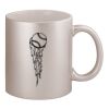 11oz Metallic Silver Mug Thumbnail