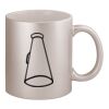 11oz Metallic Silver Mug Thumbnail