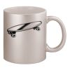 11oz Metallic Silver Mug Thumbnail