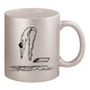 11oz Metallic Silver Mug Thumbnail