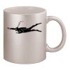 11oz Metallic Silver Mug Thumbnail