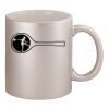 11oz Metallic Silver Mug Thumbnail