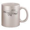 11oz Metallic Silver Mug Thumbnail