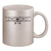 11oz Metallic Silver Mug Thumbnail