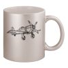 11oz Metallic Silver Mug Thumbnail