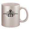 11oz Metallic Silver Mug Thumbnail
