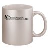 11oz Metallic Silver Mug Thumbnail