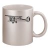 11oz Metallic Silver Mug Thumbnail
