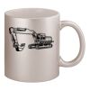 11oz Metallic Silver Mug Thumbnail