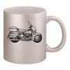 11oz Metallic Silver Mug Thumbnail