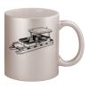 11oz Metallic Silver Mug Thumbnail