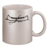 11oz Metallic Silver Mug Thumbnail