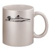 11oz Metallic Silver Mug Thumbnail