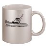 11oz Metallic Silver Mug Thumbnail