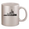 11oz Metallic Silver Mug Thumbnail