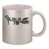 11oz Metallic Silver Mug Thumbnail