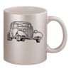 11oz Metallic Silver Mug Thumbnail