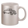 11oz Metallic Silver Mug Thumbnail