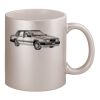 11oz Metallic Silver Mug Thumbnail