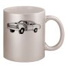 11oz Metallic Silver Mug Thumbnail