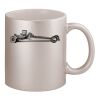 11oz Metallic Silver Mug Thumbnail