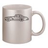 11oz Metallic Silver Mug Thumbnail