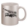 11oz Metallic Silver Mug Thumbnail