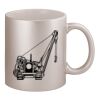 11oz Metallic Silver Mug Thumbnail