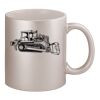 11oz Metallic Silver Mug Thumbnail