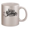 11oz Metallic Silver Mug Thumbnail