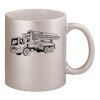 11oz Metallic Silver Mug Thumbnail