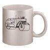 11oz Metallic Silver Mug Thumbnail