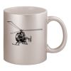11oz Metallic Silver Mug Thumbnail