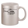 11oz Metallic Silver Mug Thumbnail
