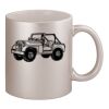 11oz Metallic Silver Mug Thumbnail