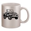11oz Metallic Silver Mug Thumbnail