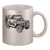 11oz Metallic Silver Mug Thumbnail